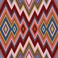 Color Abstract Retro Zigzag Vector Background N8