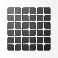 Black squares design