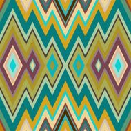 Color Abstract Retro Zigzag Vector Background N10