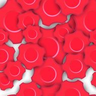 Colorful Gears Seamless Background Vector N2