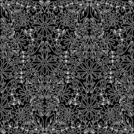 Seamless vintage floral wallpaper