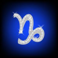 Zodiac Capricorn sign icon