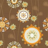 Vivid repeating floral N2