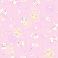 Vivid repeating floral N3