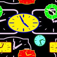 seamless pattern Watches