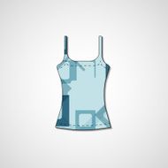 Abstract illustration on singlet N200