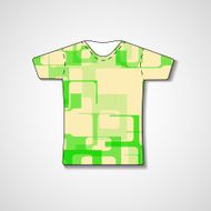 Abstract illustration on t-shirt N76