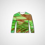 Abstract illustration on sweater N87