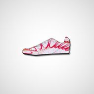 Abstract illustration on sneakers N85