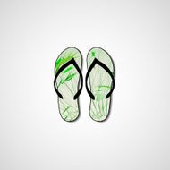 Abstract illustration on flip flops N93