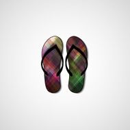 Abstract illustration on flip flops N94
