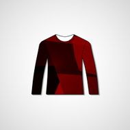 Abstract illustration on sweater N91