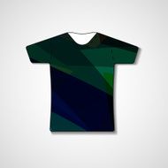 Abstract illustration on t-shirt N83