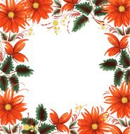 decorative stylized flower N2