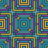 Geometric seamless pattern N108