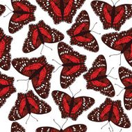 seamless pattern with butterflies N33