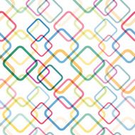 Seamless pattern with colorful squares