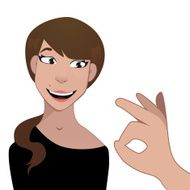 Expressive Girl vector N2