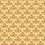 Graphic seamless colorful pattern Flat style N2