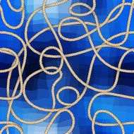 Pattern with marine rope
