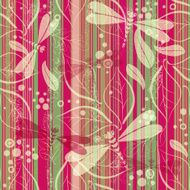 Seamless striped grungy pattern