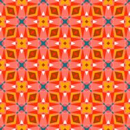 Multicolor geometric pattern in bright color N6