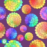 Abstract Seamless Pattern Vector