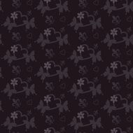 black wallpaper in old style N40