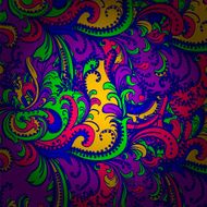 Flower ornament Abstract background N2