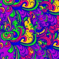 Flower ornament Abstract background N3
