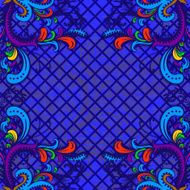 Flower ornament Abstract background N5