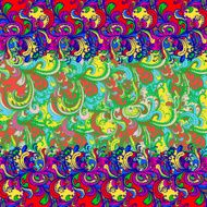Flower ornament Abstract background N11