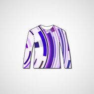Abstract illustration on sweater N92