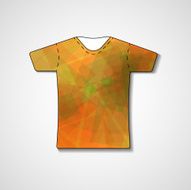 Abstract illustration on t-shirt N85