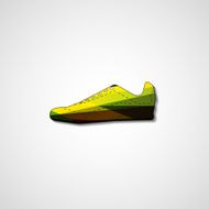 Abstract illustration on sneakers N92