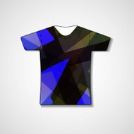 Abstract illustration on t-shirt N87