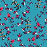 Seamless texture with flowers N77