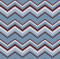 seamless zigzag vector knitted background N3