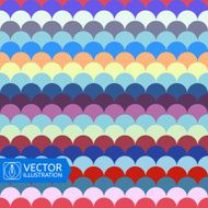Abstract Colorful Wave Seamless Pattern Vector
