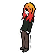 man with longhair