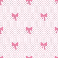 Vintage lace background small bows