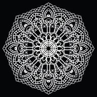Crochet lace mandala N5