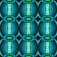 Bold pattern with african motifs