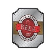vintage sticker label N67