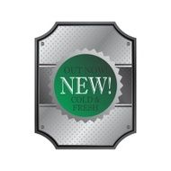vintage sticker label N74