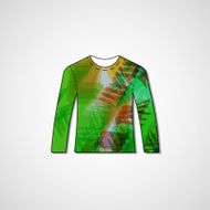 Abstract illustration on sweater N101