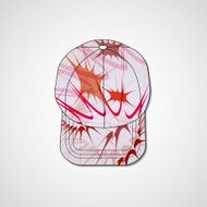 Abstract illustration on peaked cap N98