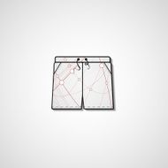 Abstract illustration on shorts N117
