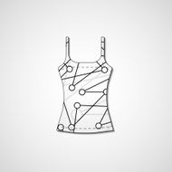 Abstract illustration on singlet N245