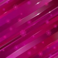 abstract linear background with flowers for design
